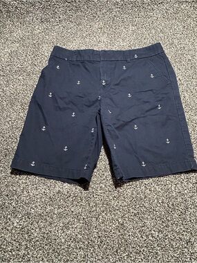 Tommy Hilfiger Bermuda Anchor Embroidered Shorts